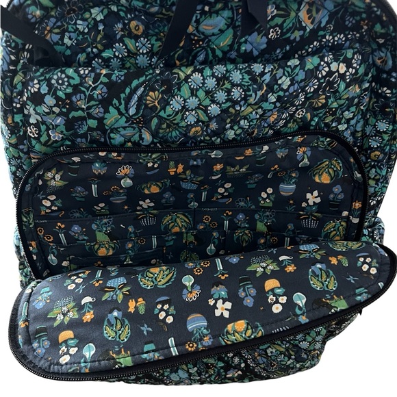 Vera Bradley Women's Cotton XL Campus Backpack in Dreamer Paisley - Picture 4 of 10